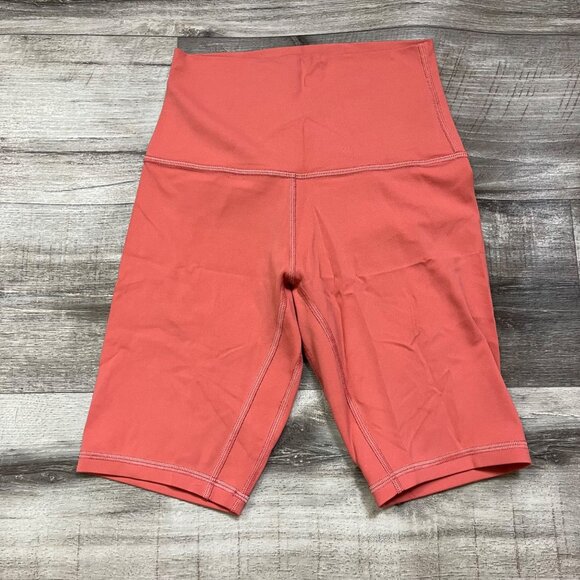 Lululemon Athletic Align High Rise Short 8” Rustic Coral Women’s Size 2 - Picture 1 of 6
